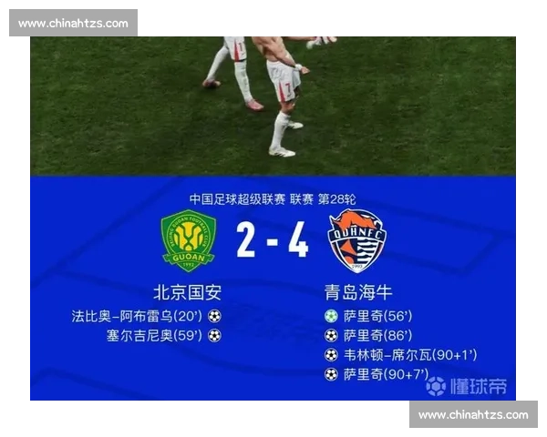 4-2!青岛海牛工体大逆转:萨里奇戴帽破 5 魔咒,客场首胜国安 4-2!青岛海牛工体大逆转:萨里奇戴帽破 5 魔咒,客场首胜国安